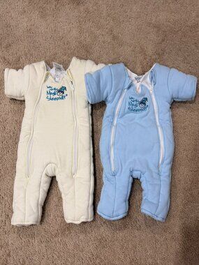 Baby Merlin’s Magic Sleep Suits Lot of 2 Size Small 3-6M (12-18lb)